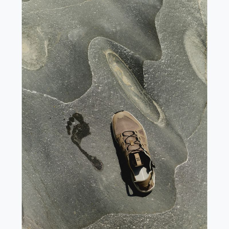 Кросівки туристичні чоловічі Salomon Techamphibian 5 walnut/wrought iron/black 8