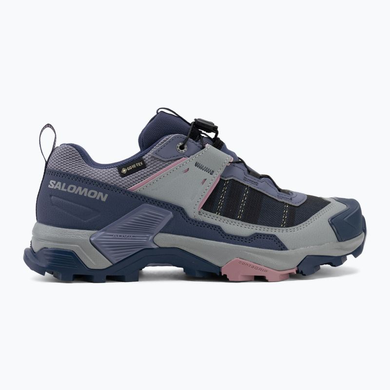 Кросівки трекінгові жіночі Salomon X ULTRA 5 GTX spellbound/monument/dusky 2