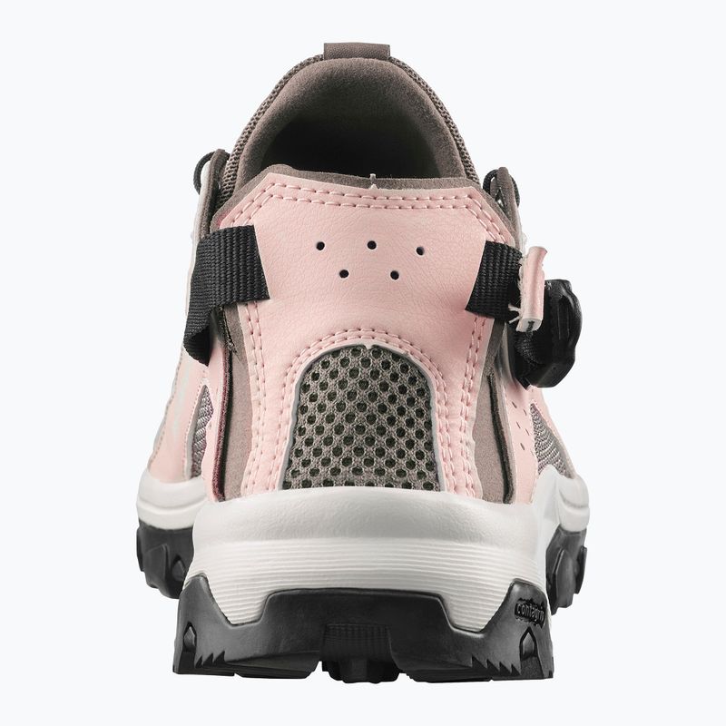 Кросівки туристичні жіночі Salomon Techamphibian 5 walnut/tapioca/clearly aqua 4