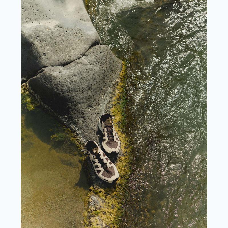 Кросівки туристичні жіночі Salomon Techamphibian 5 walnut/tapioca/clearly aqua 8