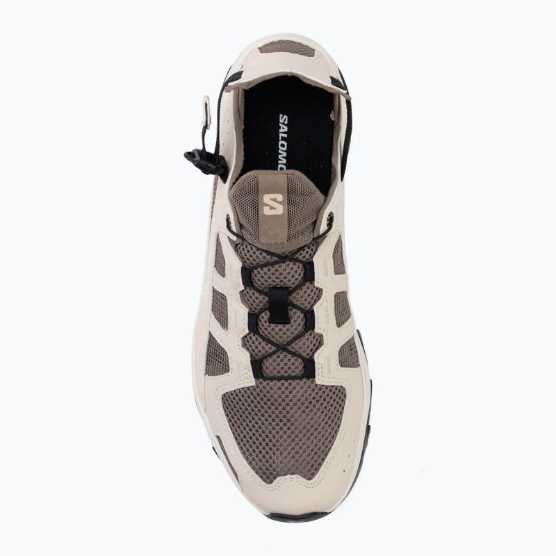 Кросівки туристичні жіночі Salomon Techamphibian 5 walnut/tapioca/clearly aqua 5
