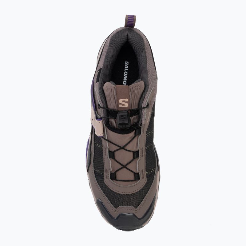 Кросівки трекінгові жіночі Salomon X ULTRA 5 GTX iron/shadow/deep black 5