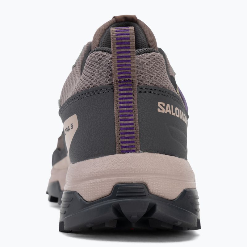 Кросівки трекінгові жіночі Salomon X ULTRA 5 GTX iron/shadow/deep black 6