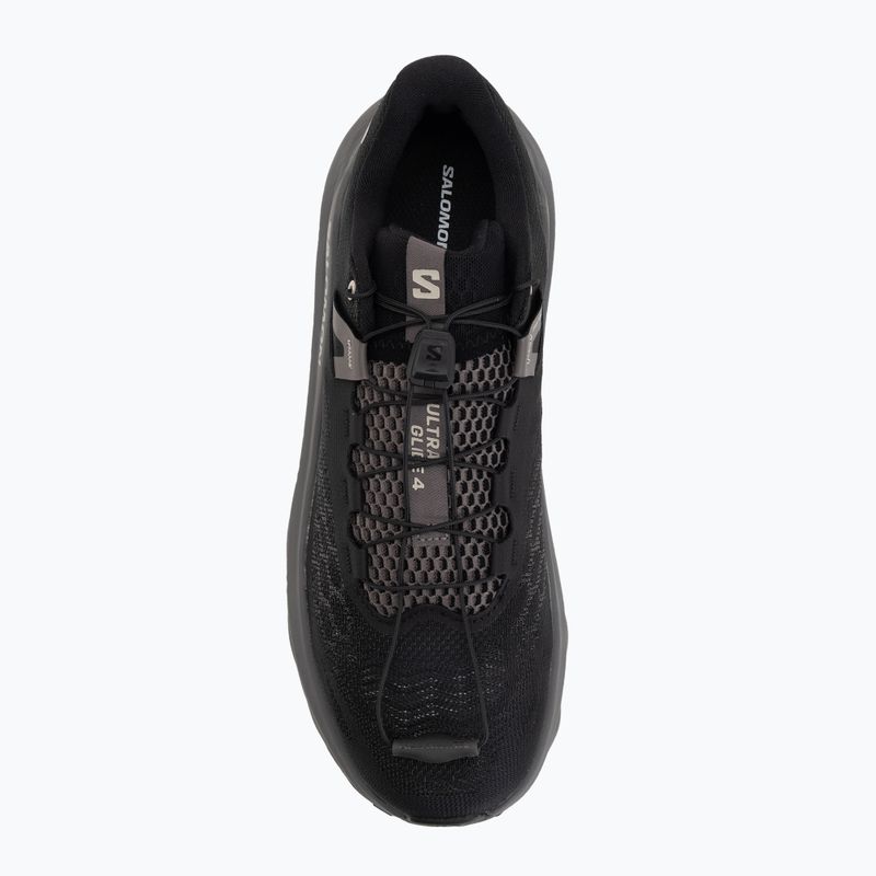 Кросівки для бігу чоловічі Salomon Ultra Glide 4 black/dark gull gray/silver cloud 5