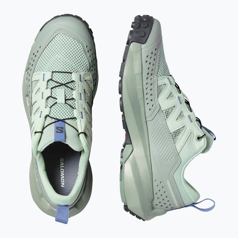 Кросівки туристичні жіночі Salomon Terramphibian sea foam/green 6