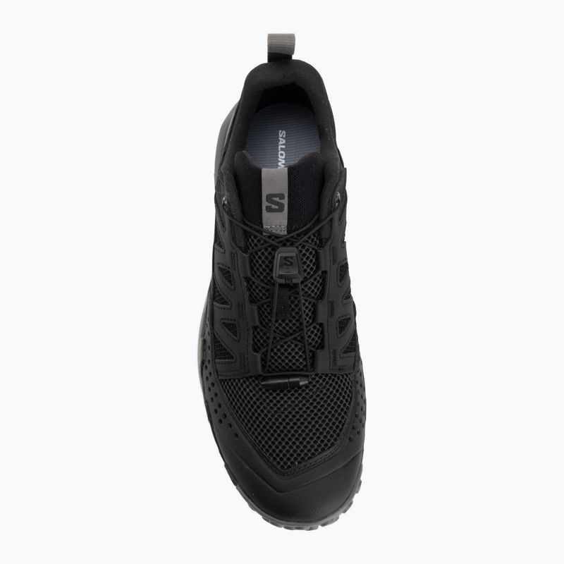 Кросівки туристичні чоловічі Salomon Techamphibian 5 black/black/castlerock 5