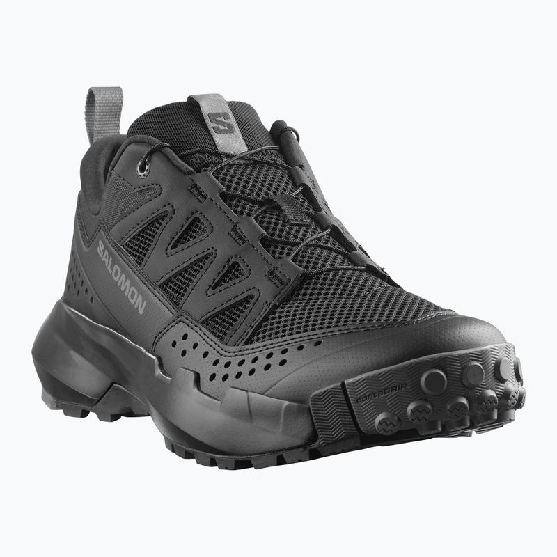 Кросівки туристичні чоловічі Salomon Techamphibian 5 black/black/castlerock 8
