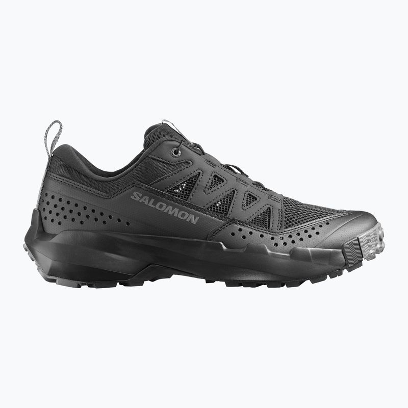 Кросівки туристичні чоловічі Salomon Techamphibian 5 black/black/castlerock 9