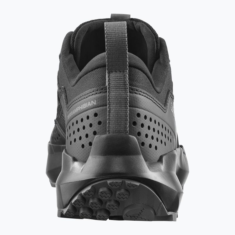 Кросівки туристичні чоловічі Salomon Techamphibian 5 black/black/castlerock 11
