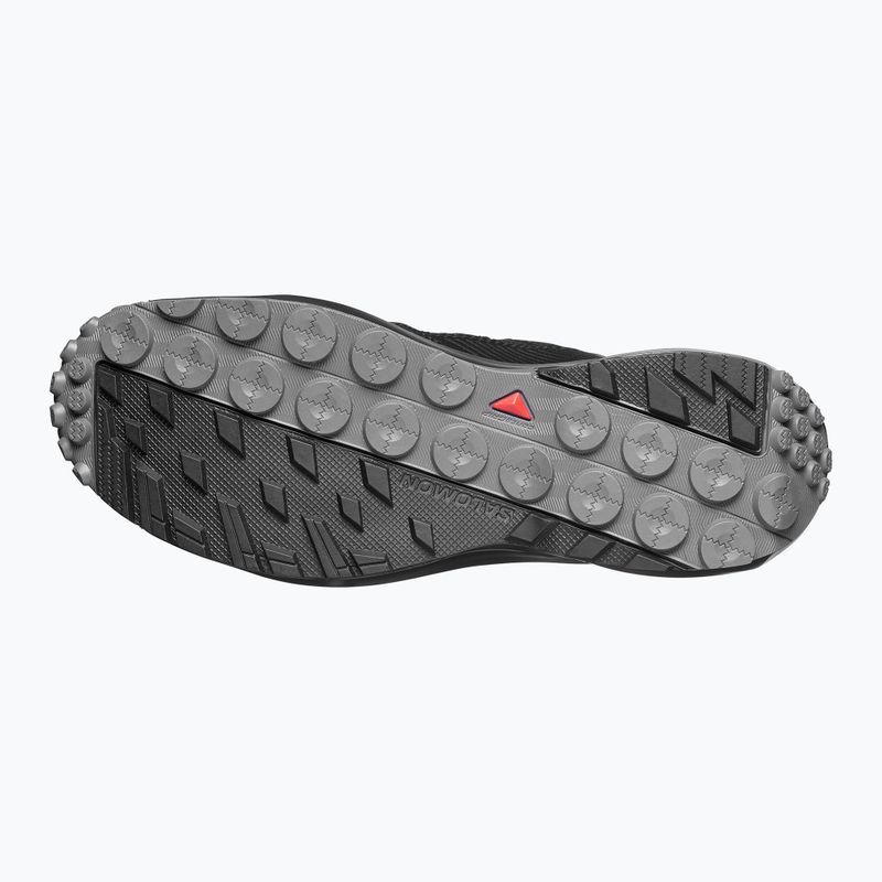 Кросівки туристичні чоловічі Salomon Techamphibian 5 black/black/castlerock 12