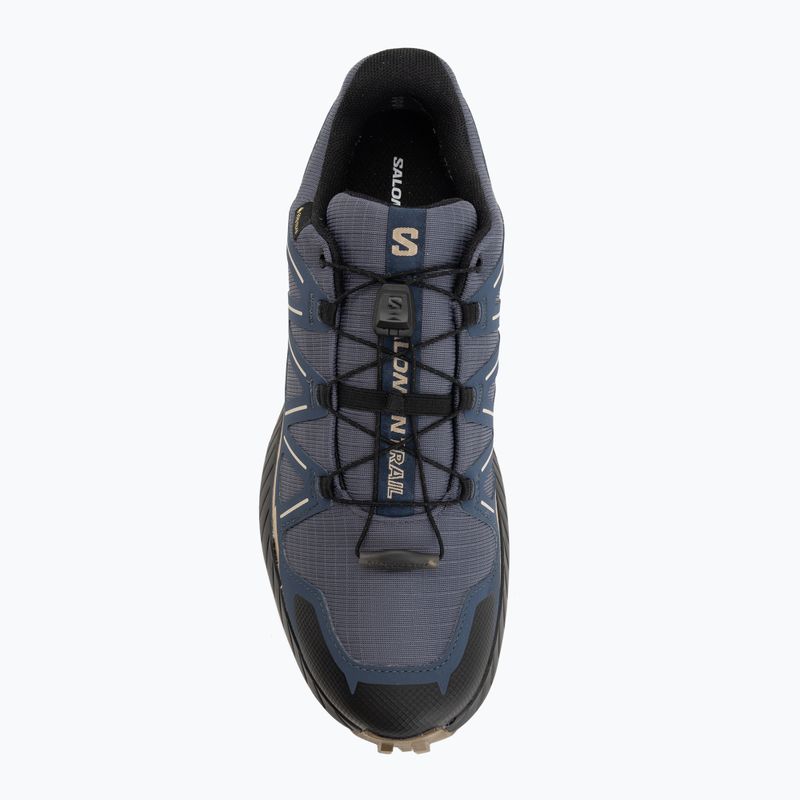 Кросівки для бігу чоловічі Salomon Speedcross Peak GTX grisaille/spellbound 5
