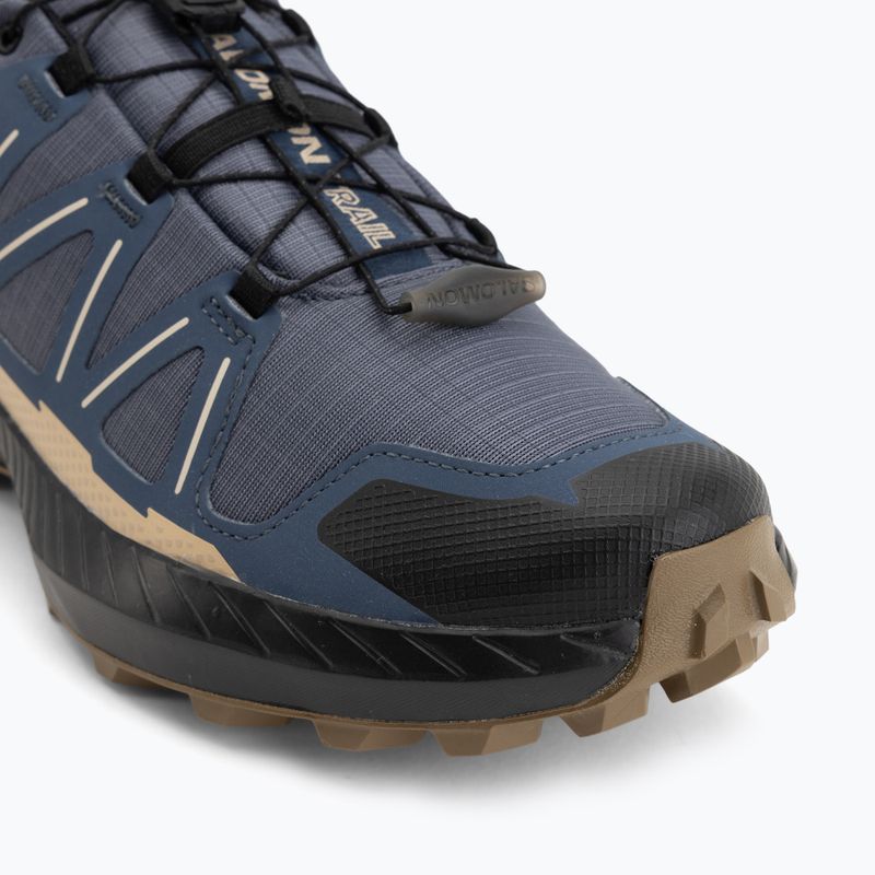 Кросівки для бігу чоловічі Salomon Speedcross Peak GTX grisaille/spellbound 7