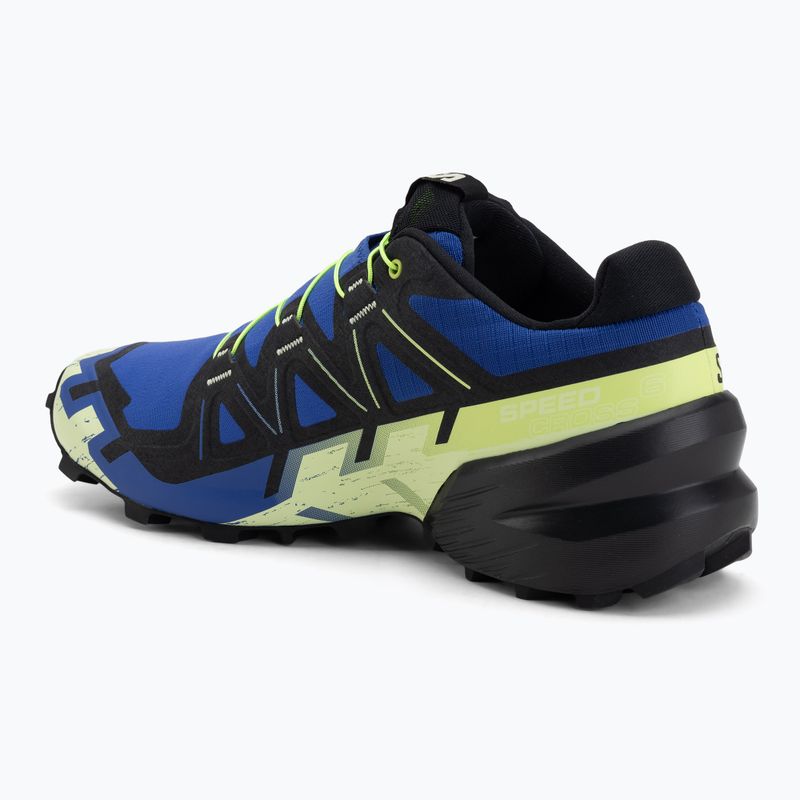 Кросівки для бігу чоловічі Salomon Speedcross 6 bluing/black/acid lime 3