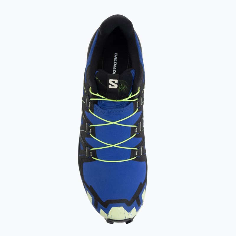 Кросівки для бігу чоловічі Salomon Speedcross 6 bluing/black/acid lime 5