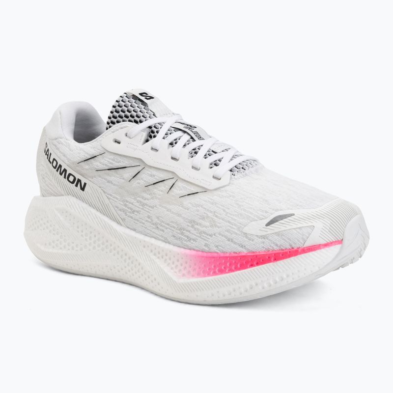 Кросівки для бігу чоловічі Salomon Aero Glide 4 white/white/black