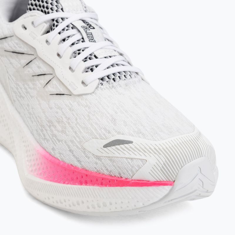 Кросівки для бігу чоловічі Salomon Aero Glide 4 white/white/black 7