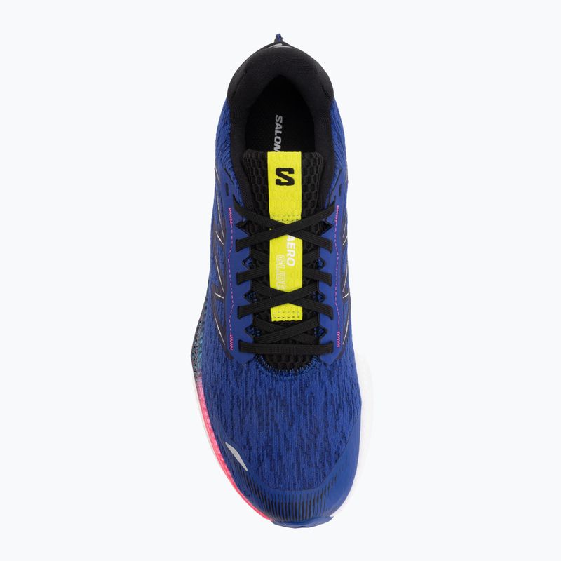 Кросівки для бігу чоловічі Salomon Aero Glide 4 bluing/white/black 5