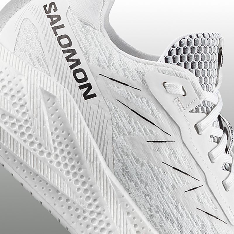 Кросівки для бігу жіночі Salomon Aero Glide 4 white/white/black 2
