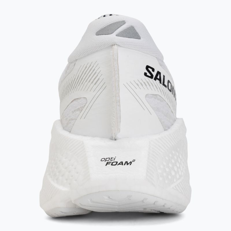 Кросівки для бігу жіночі Salomon Aero Glide 4 white/white/black 6