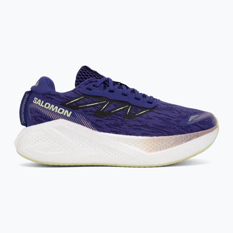 Кросівки для бігу жіночі Salomon Aero Glide 4 deep blue/white/butterfly 2