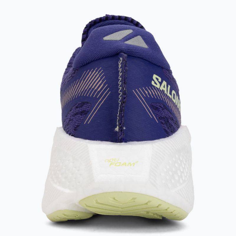 Кросівки для бігу жіночі Salomon Aero Glide 4 deep blue/white/butterfly 6