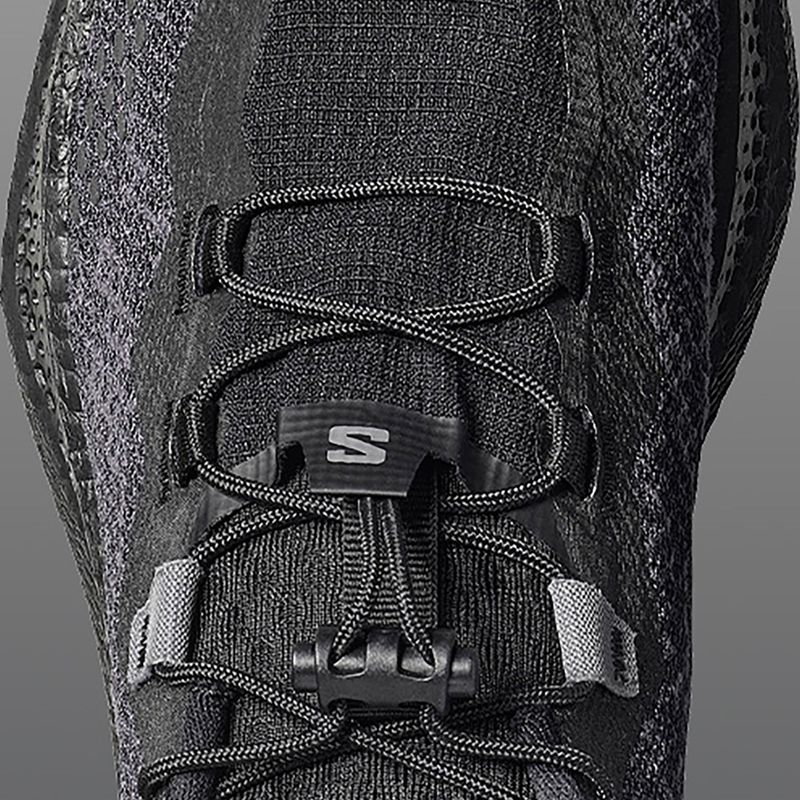 Кросівки для бігу чоловічі Salomon Aero Glide 4 GRVL black/asphalt/black 5
