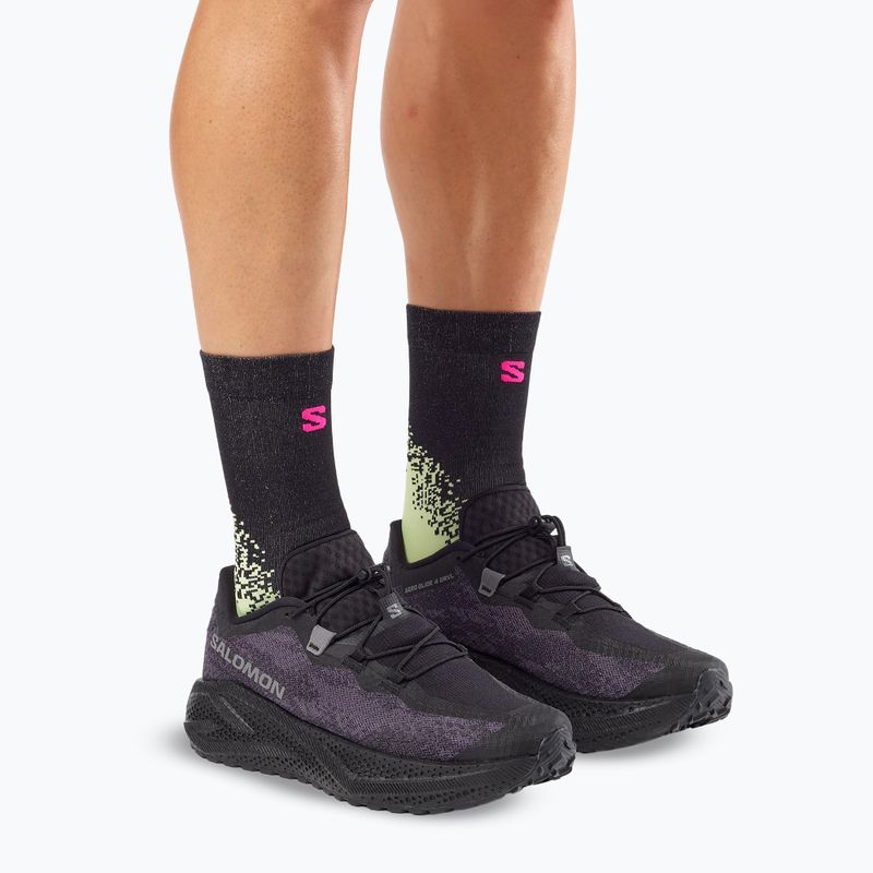 Кросівки для бігу чоловічі Salomon Aero Glide 4 GRVL black/asphalt/black 3