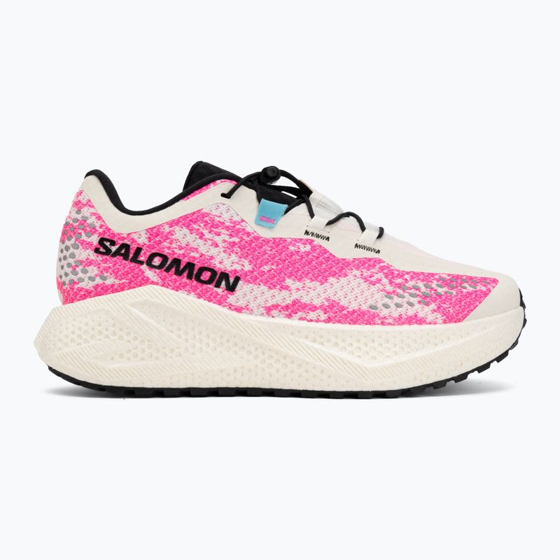 Кросівки для бігу чоловічі Salomon Aero Glide 4 GRVL vanilla ice/knockout pink/black 2