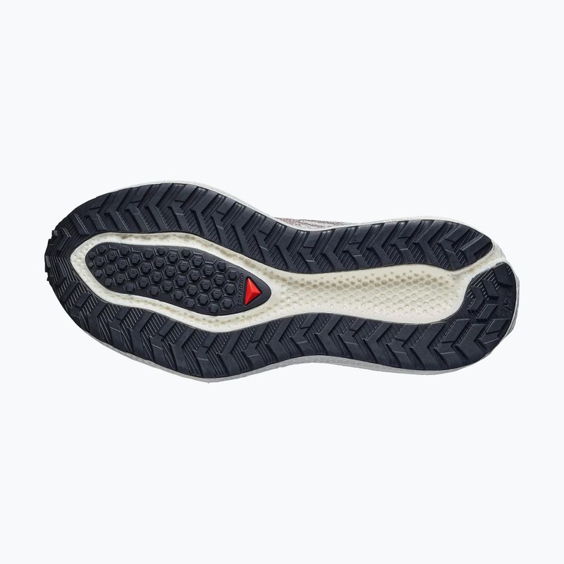 Кросівки для бігу чоловічі Salomon Aero Glide 4 GRVL vanilla ice/black/iron 5