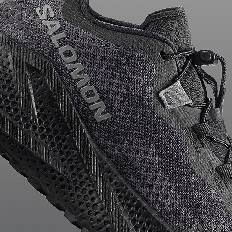 Кросівки для бігу жіночі Salomon Aero Glide 4 GRVL black/asphalt/black 2