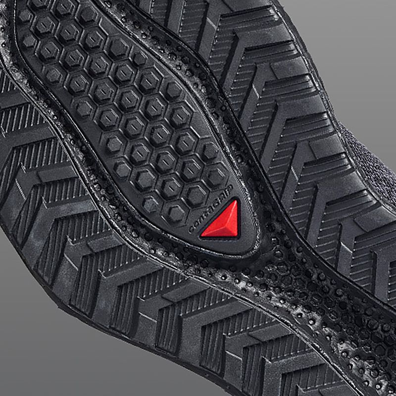 Кросівки для бігу жіночі Salomon Aero Glide 4 GRVL black/asphalt/black 4