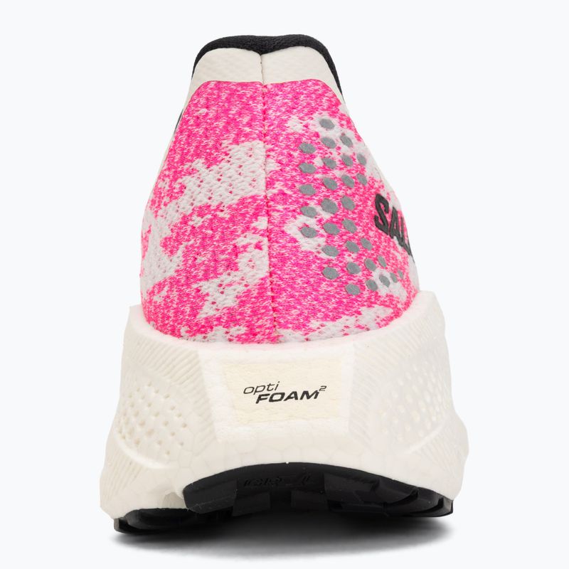 Кросівки для бігу жіночі Salomon Aero Glide 4 GRVL vanilla ice/knockout pink/black 6