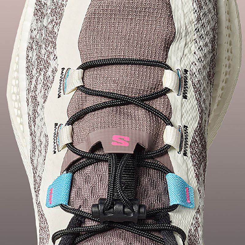 Кросівки для бігу жіночі Salomon Aero Glide 4 GRVL vanilla ice/black iron 3