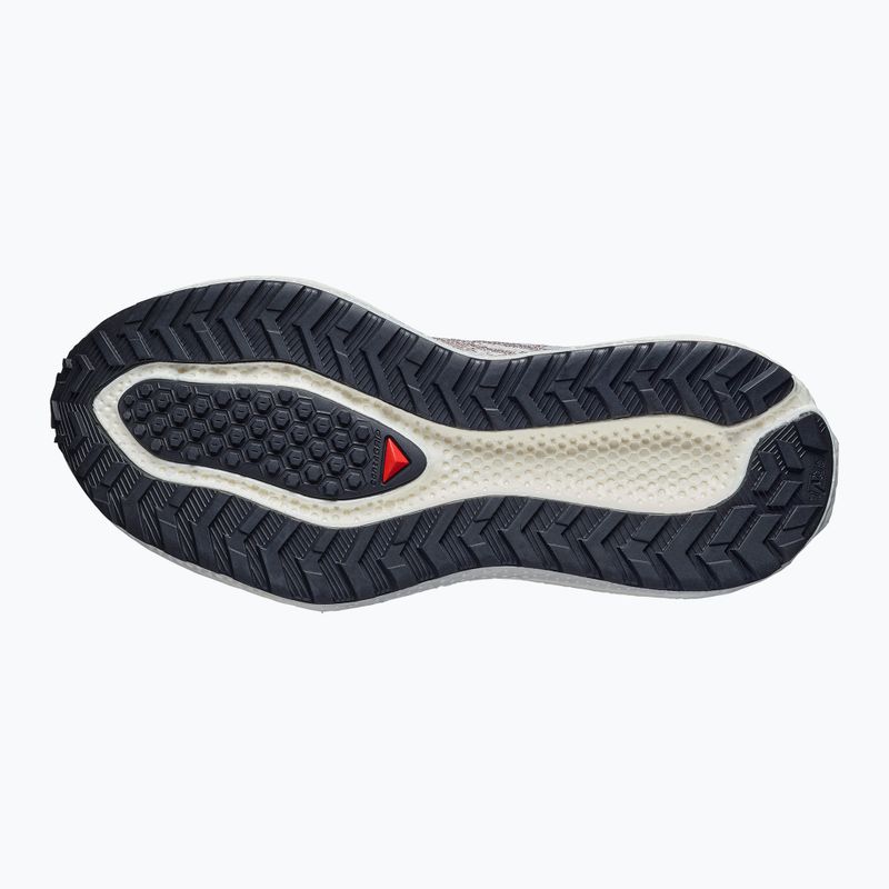 Кросівки для бігу жіночі Salomon Aero Glide 4 GRVL vanilla ice/black iron 5