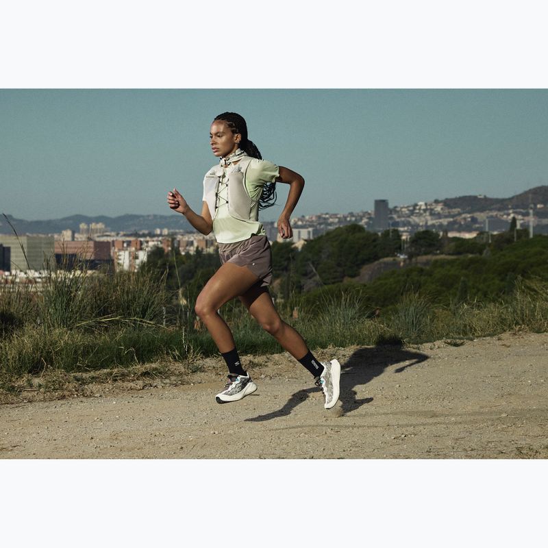 Кросівки для бігу жіночі Salomon Aero Glide 4 GRVL vanilla ice/black iron 7