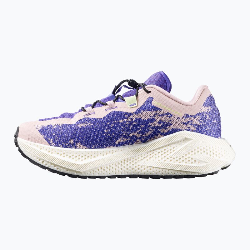Кросівки для бігу жіночі Salomon Aero Glide 4 GRVL shadow gray/deep blue/butterfly 2
