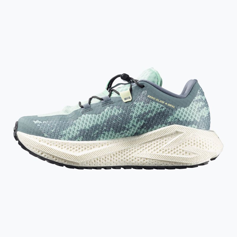 Кросівки для бігу жіночі Salomon Aero Glide 4 GRVL stormy weather/lichen/vanilla ice 2