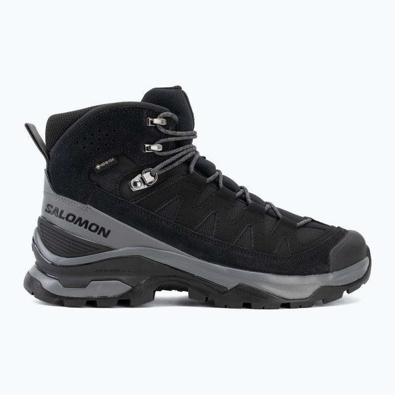 Черевики трекінгові чоловічі Salomon Quest Echo GTX black/clrock/black 2