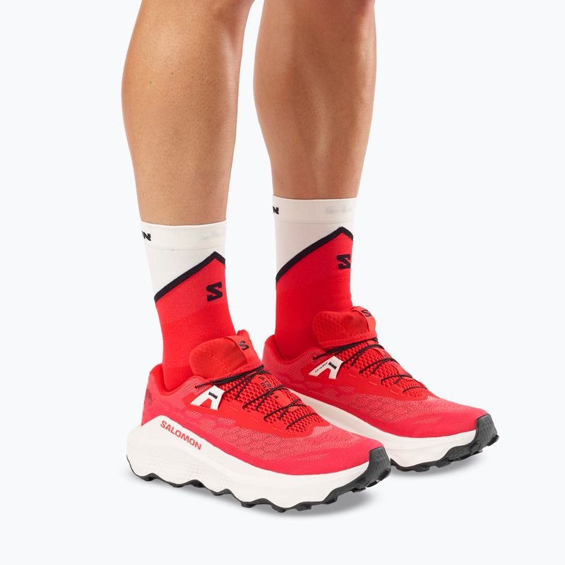 Кросівки для бігу чоловічі Salomon Ultra Glide 4 riery red/vanilla ice/black 8