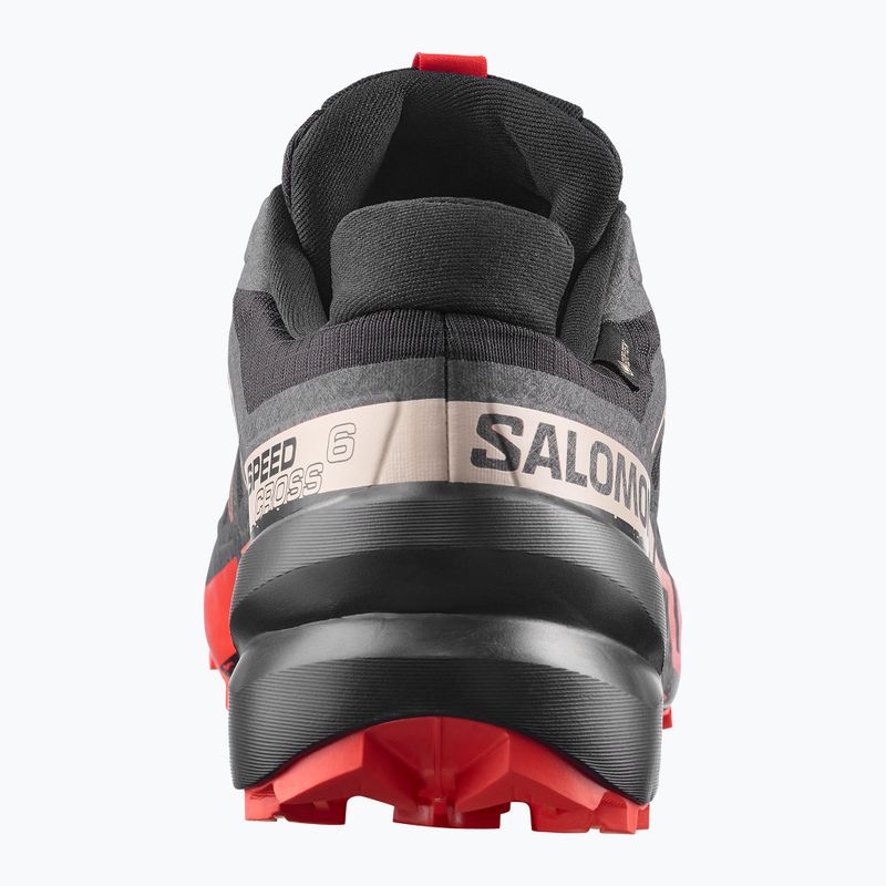 Кросівки для бігу чоловічі Salomon Speedcross 6 GTX black/fiery red 3