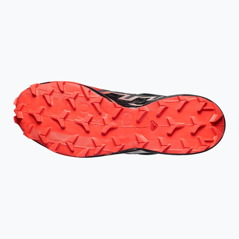 Кросівки для бігу чоловічі Salomon Speedcross 6 GTX black/fiery red 5
