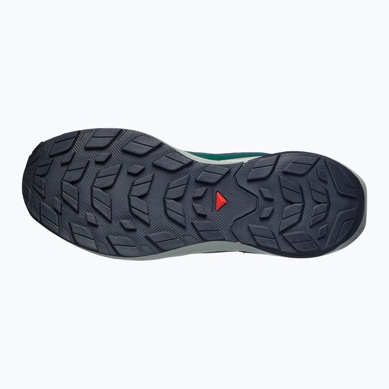 Кросівки туристичні чоловічі Salomon Elixir Activ GTX scarab/green gable 13