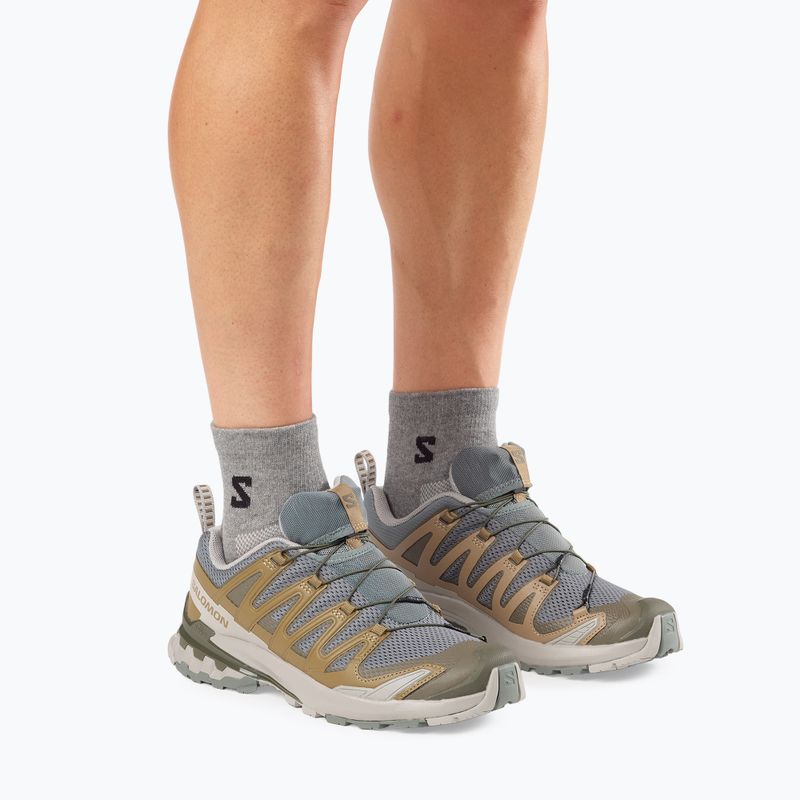 Кросівки для бігу чоловічі Salomon XA Pro 3D V9 sedona sage/plantation/paloma 7