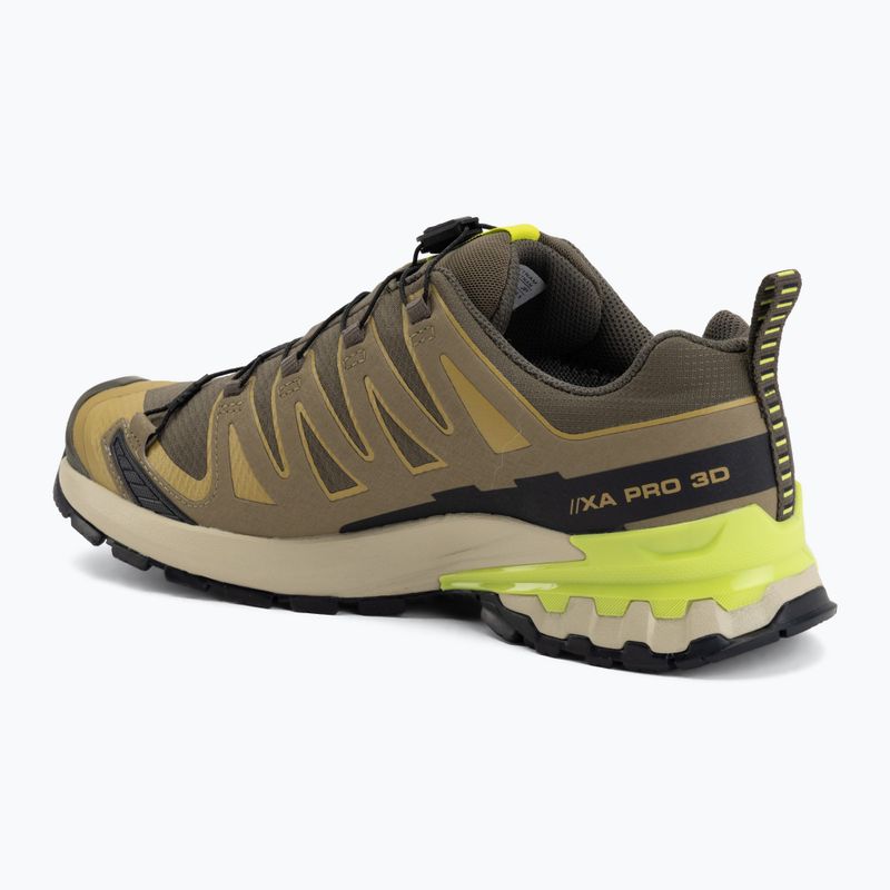 Кросівки для бігу чоловічі Salomon XA Pro 3D V9 GTX grape leaf/aloe 3