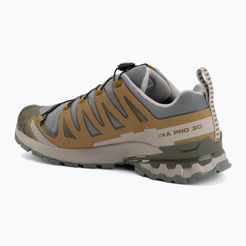 Кросівки для бігу чоловічі Salomon XA Pro 3D V9 GTX sedona sage/brilliant olive 3