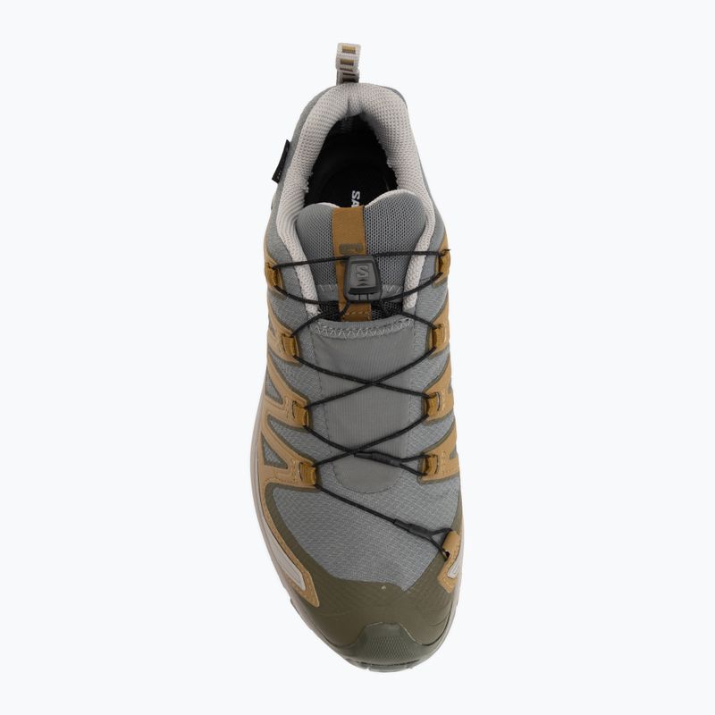 Кросівки для бігу чоловічі Salomon XA Pro 3D V9 GTX sedona sage/brilliant olive 5