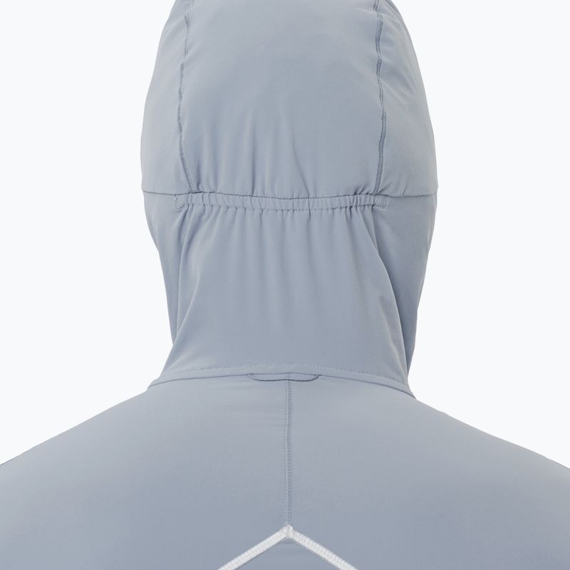 Куртка для бігу чоловіча Salomon Sense Aero Hybrid Half Zip Hooded trade winds 4