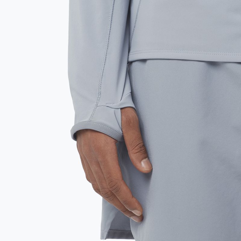 Куртка для бігу чоловіча Salomon Sense Aero Hybrid Half Zip Hooded trade winds 5