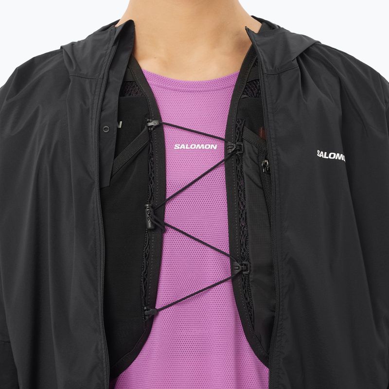 Куртка для бігу жіноча Salomon Sense Aero Wind black 3