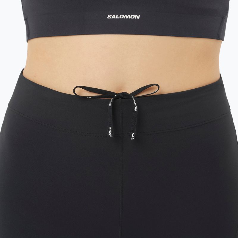Шорти для бігу жіночі Salomon Sense Stow 6" deep black 4